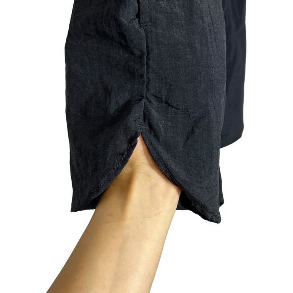 Vintage 80s Sunrays Black Swishy Shorts - Small - Picture 8 of 16